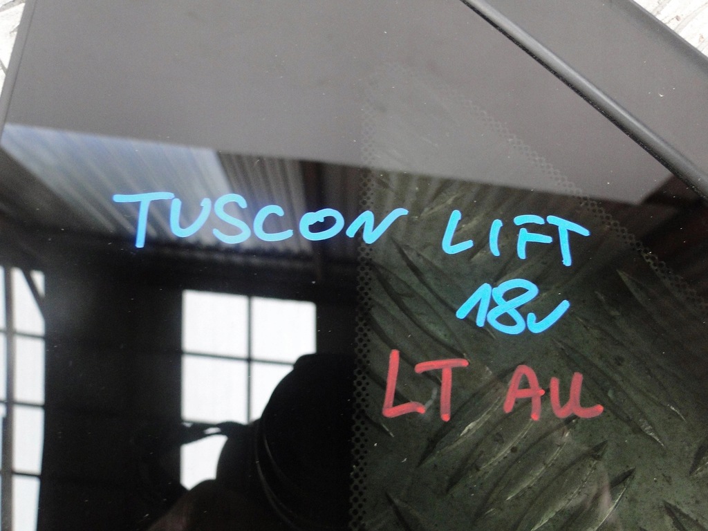 фото №9, Стекло кузовная задняя hyundai tucson iii хром