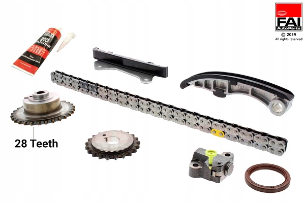 фото №3, Набір ланцюга розподільного валу renault master ii 3,0dci