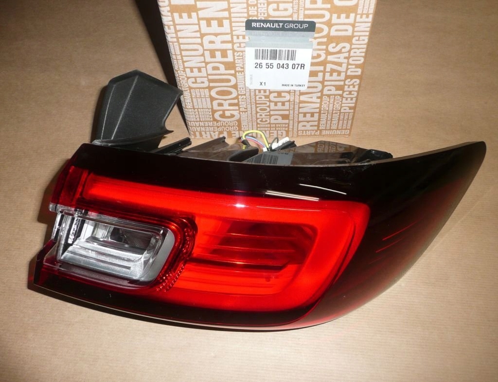 фото №1, Лампа задня renault clio iv права