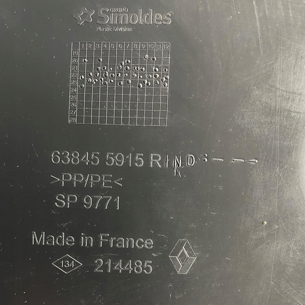 фото №12, Підкрилок правий перед частина задня renault trafic iii iv nissan nv300