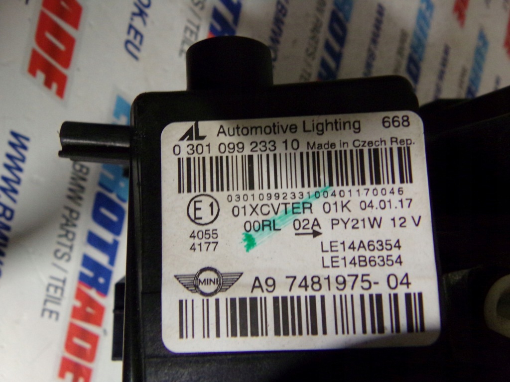 Mini f60 фара перед левая адаптивный led 7481975 Оригинал