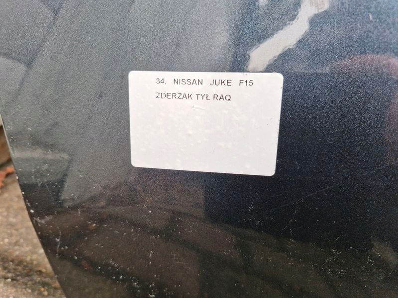 фото №8, Nissan juke f15 бампер задня задній raq