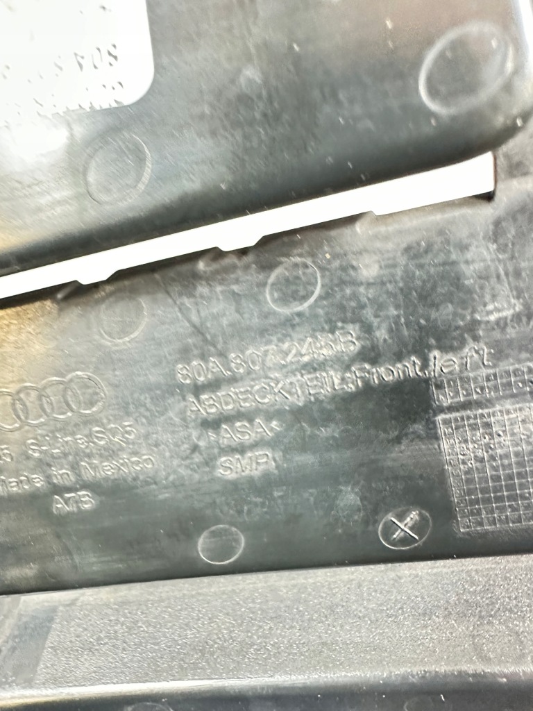 фото №7, Q5 sq5 80a s-line решётка бампера левая серая 80a807245b 80a807679k