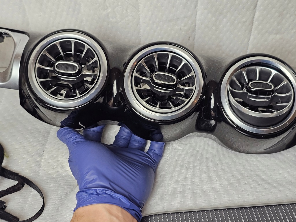 фото №12, Молдинг dekor захист консолі w панель решітка обдув mercedes glb x247 led