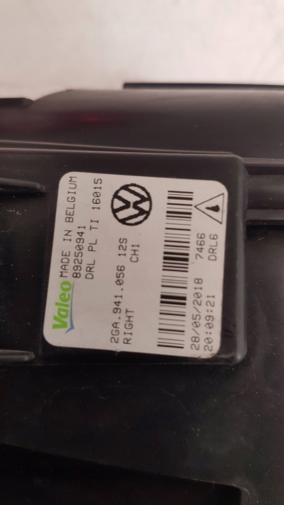 фото №4, Vw t-roc 2ga протитуманна фара led drl правий гарний orginal