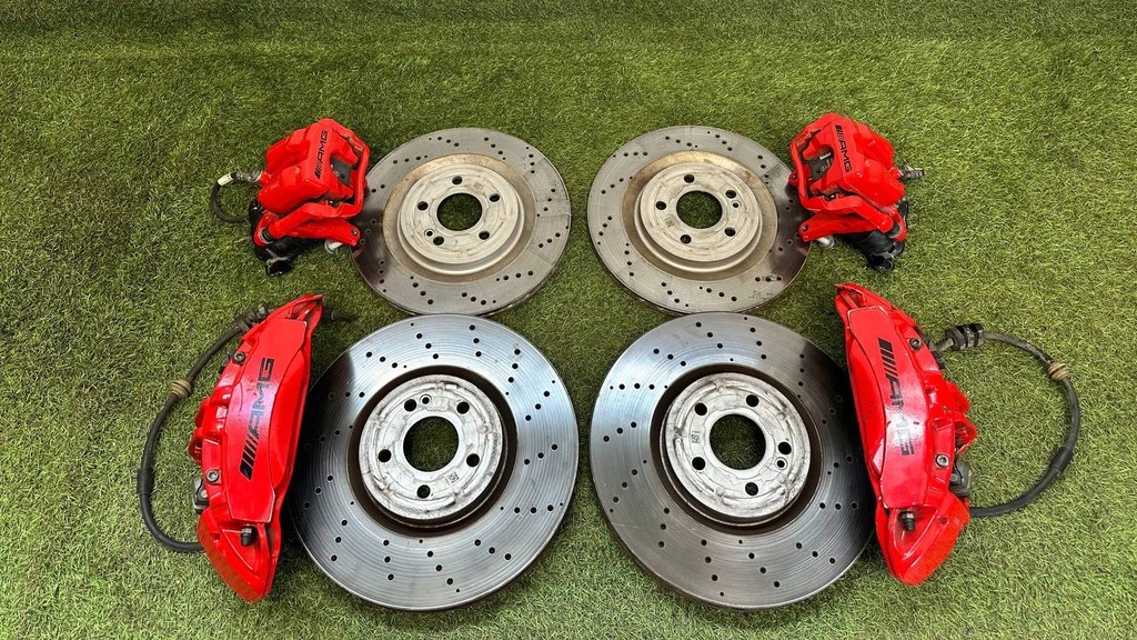 фото №1, Суппорты тормозные диски тормоза mercedes gla h247 amg a247