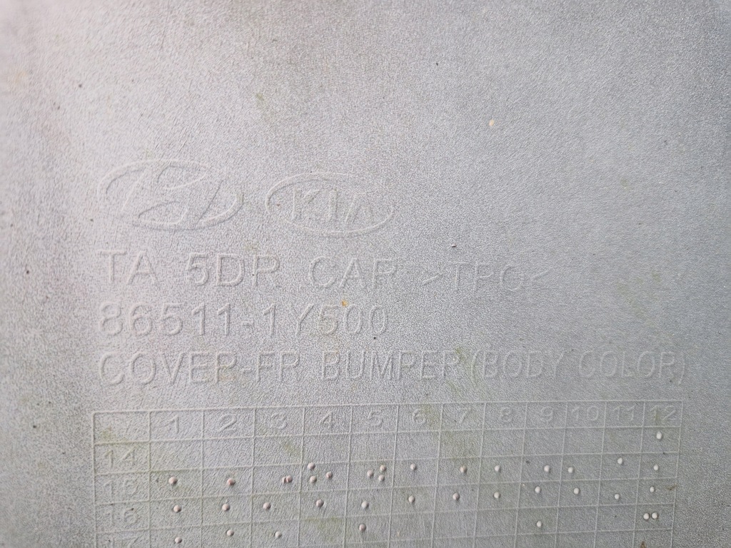 фото №16, Бампер перед передний kia picanto 2 ii lift 15-17