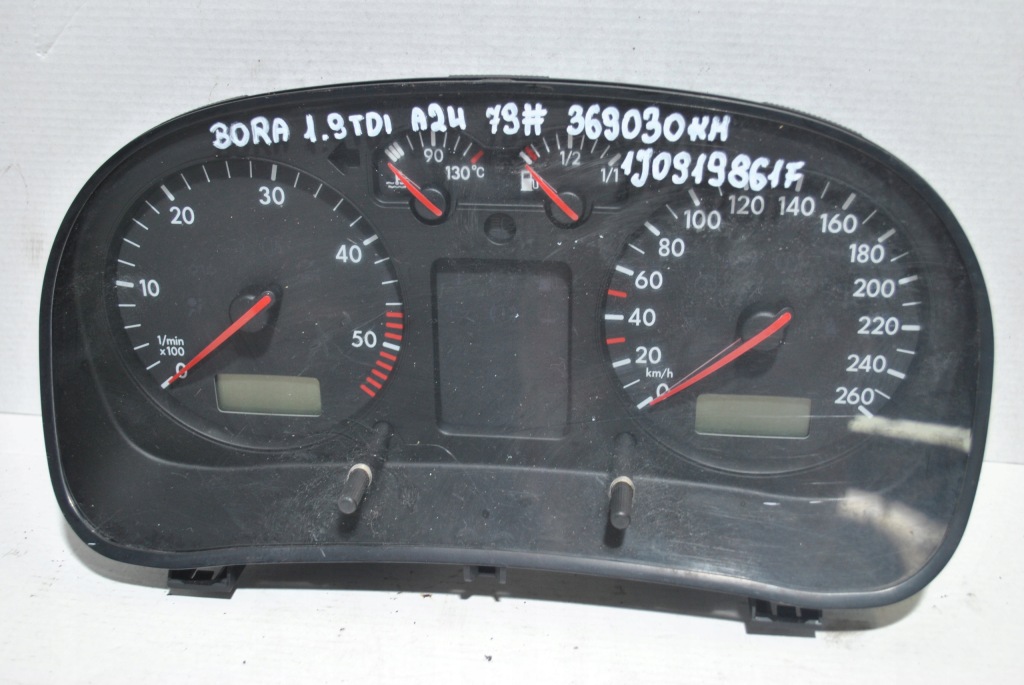 фото №1, Счетчик приборы vw bora 1.9 tdi 1j0919861f