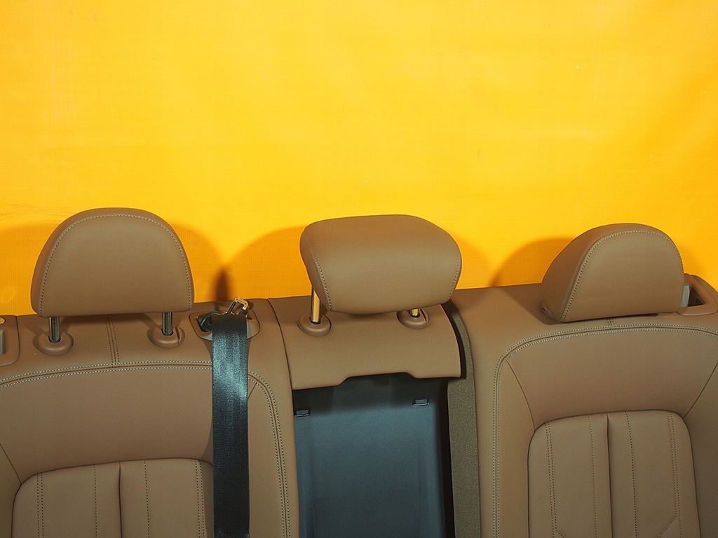 фото №9, Audi a6 4k сиденья заднее сиденье обшивки кожа коричневый 24km