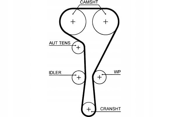 фото №2, Gates 5550xs ремінь розподільного валу