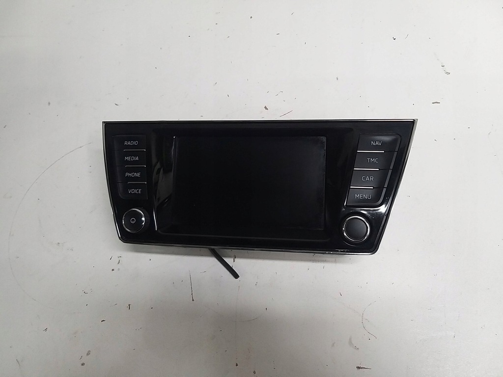 фото №2, Skoda fabia iii rapid радіо навігація дисплей екран 6v0919604c europa