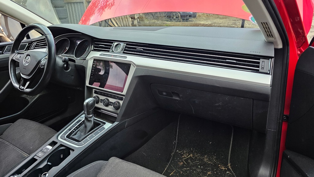 фото №1, Vw passat b8 19r консоль подушки безпеки ремені оригінал