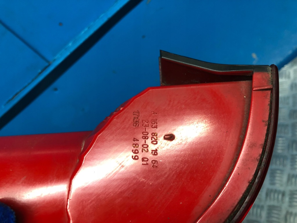 фото №5, Mercedes ml w163 lift лампа левый задняя левая задняя a1638201964