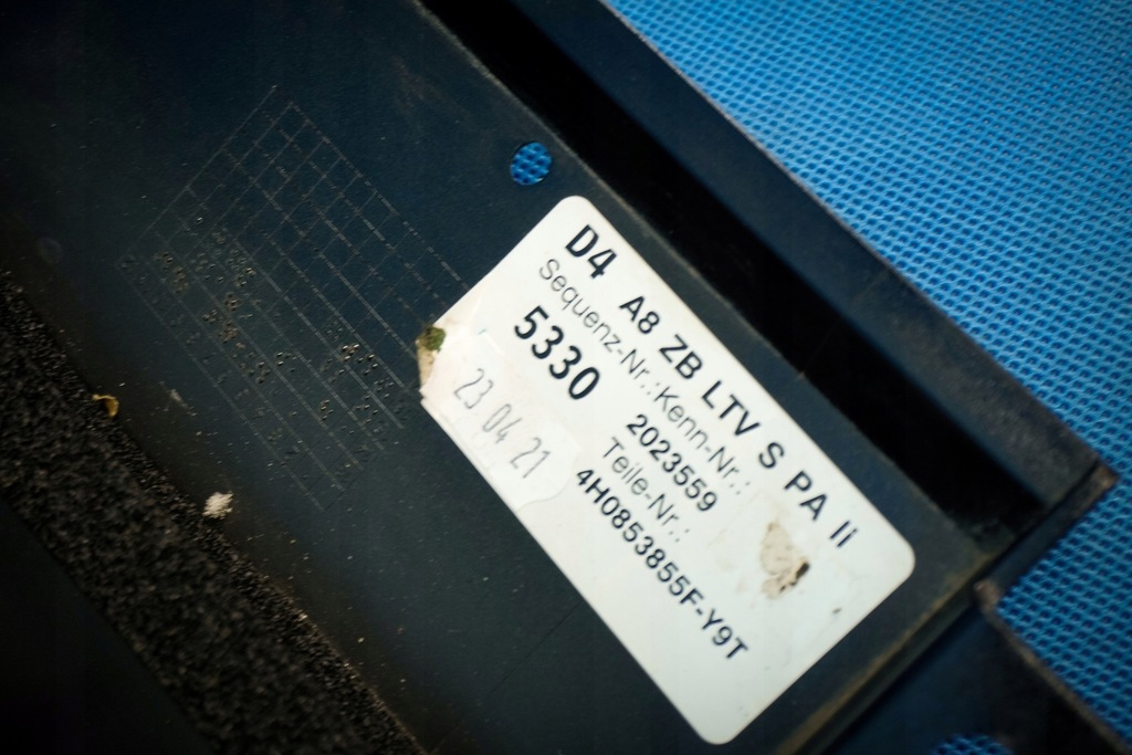 фото №12, Накладка порог audi a8 s8 4h lift 4h0853859f