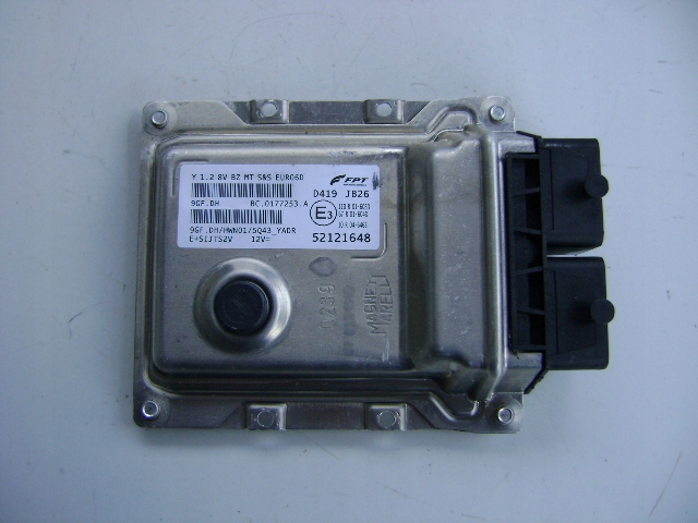 Купити Бортовий комп'ютер 9gf.dh 52121648 lancia ypsilon 1.2