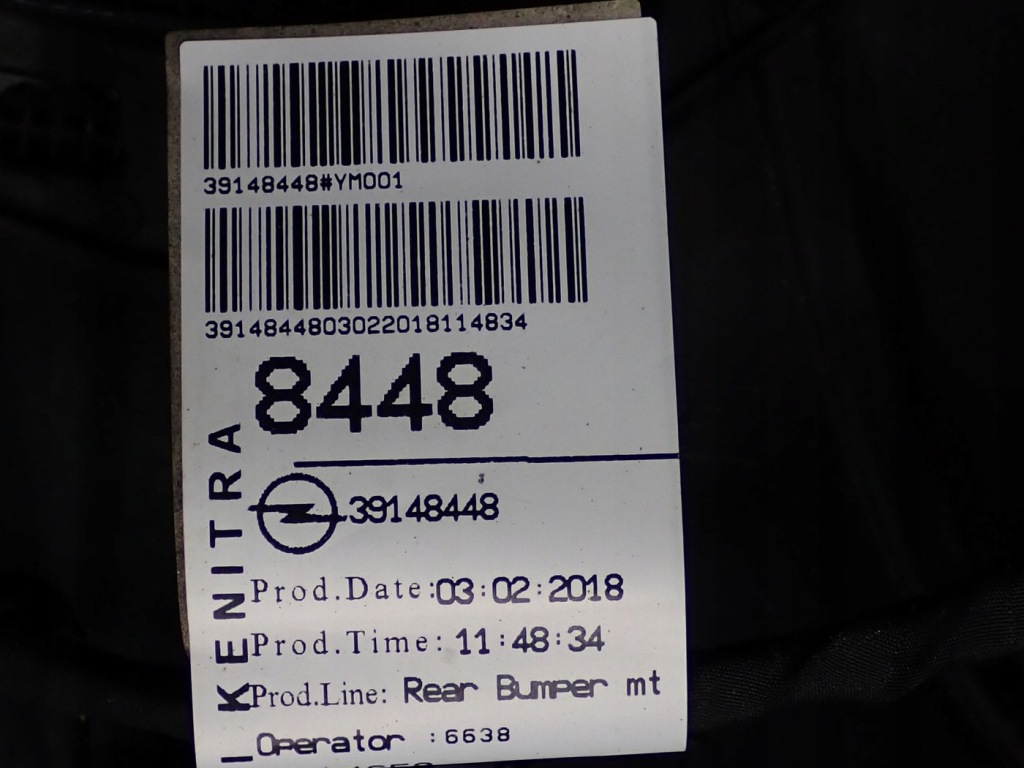 фото №16, Бампер задняя задний жгут 4xpdc citroen c3 aircross 13489816 1348972b