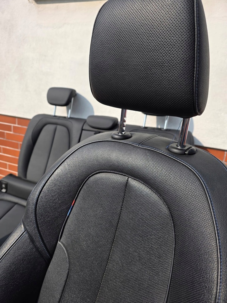 фото №9, Bmw x2 f39 комплект сидінь обшивки super стан czarna шкіра модулі перемикач