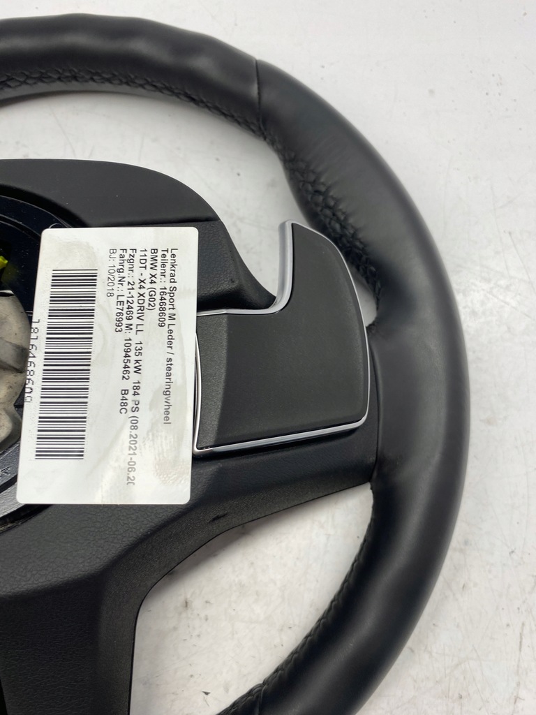 фото №6, Bmw x3 g01 x4 g02 повітропровід пелюстки перемикання подушка безпеки