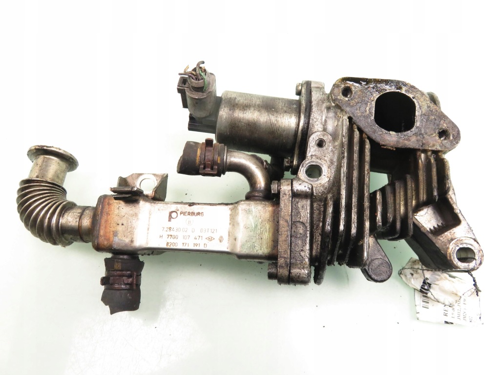 Радіатор вихлопних газів scenic ii 1.9 dci h7700107471 Недорого