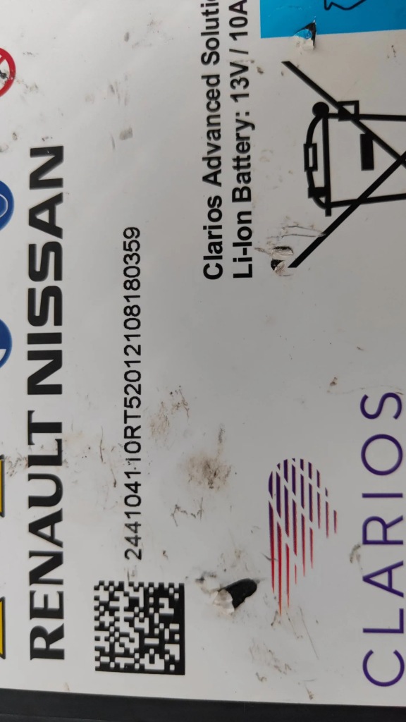 фото №7, Captur ii 19-23 1.3 tce аккумулятор аккумулятор гибрид