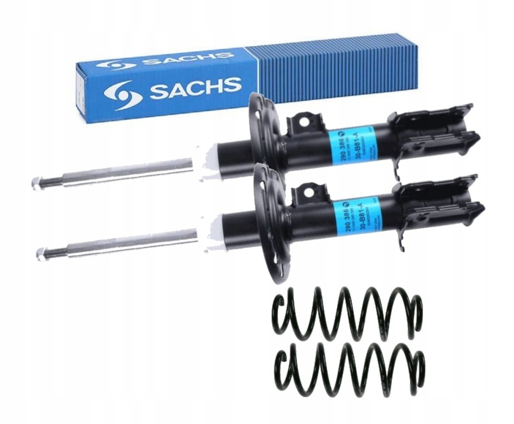 Купити Амортизатори sachs + пружини перед opel combo
