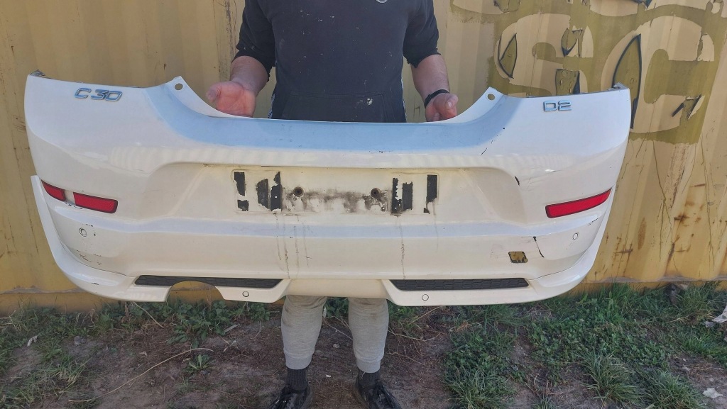 фото №1, Бампер volvo c30 r design lift задняя задний kompletny pdc 3121465