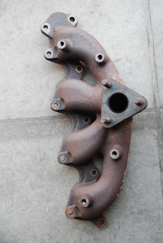 фото №1, Mitsubishi l200 2006- коллектор выпускной