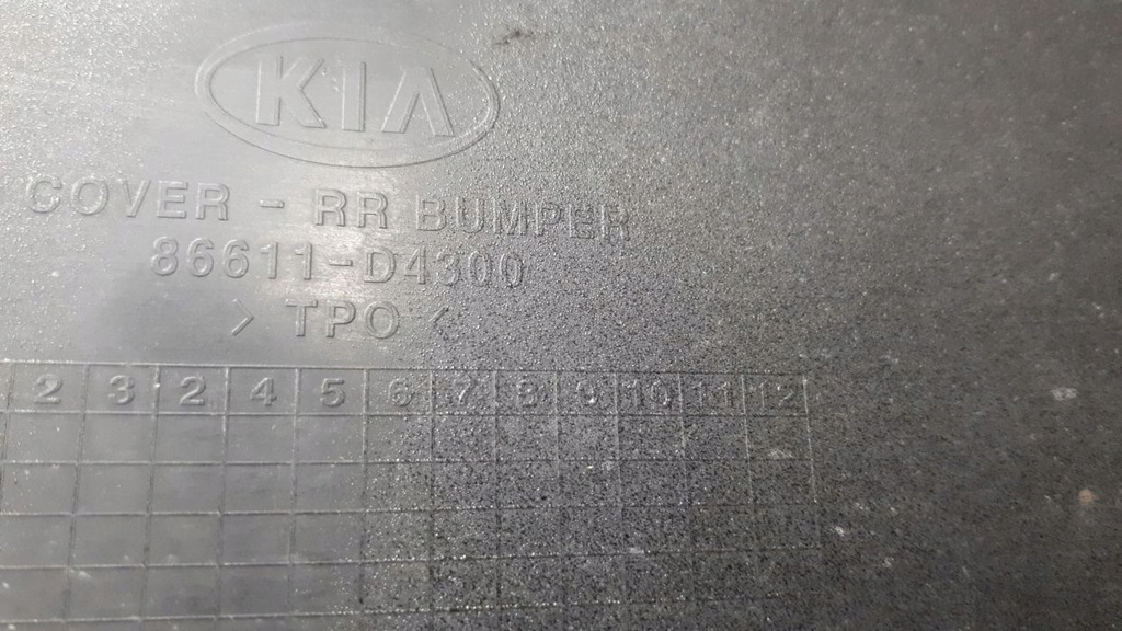 фото №11, Kia optima 2015-2020 бампер задняя