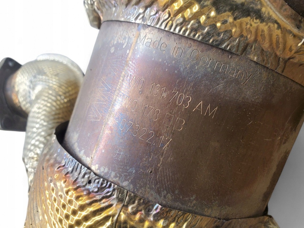 фото №7, Porsche cayenne 9y0 9y3 8w0131703al katalizator/dpf