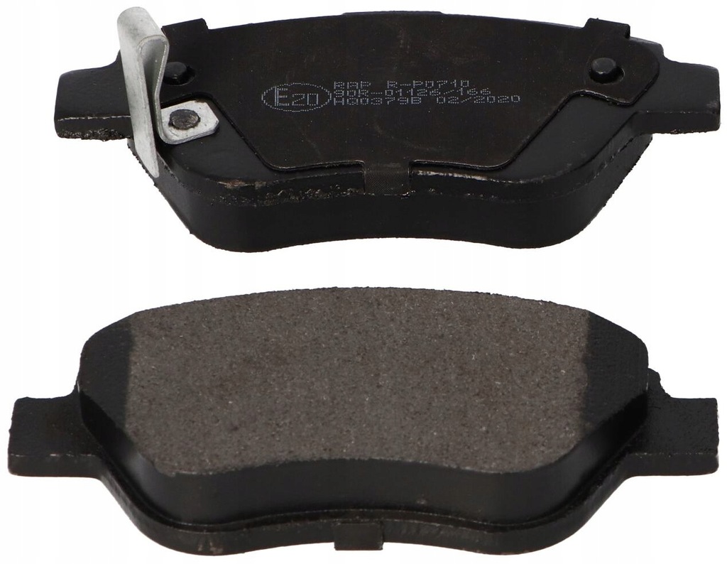 фото №2, Гальмівні колодки гальмівні rap brakes r-p0710