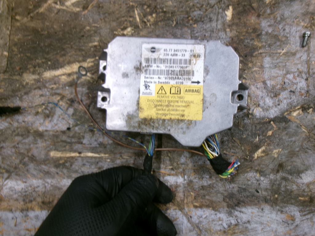 фото №1, Mini cooper r56 датчик подушек air bag