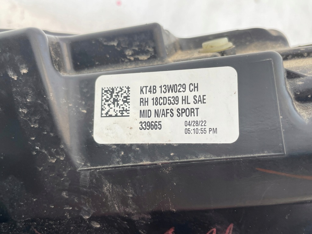 фото №16, Ford edge lift 19- лампа передня ліва права kt4b13w030 kt4b13w029 usa