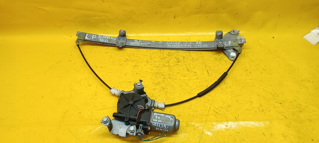 фото №7, Підйомник el.szyby лівий перед almera n16 3d 2контакти