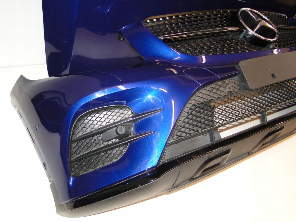 фото №9, Mercedes glc x253 бампер передній amg pts + решітка радіатора