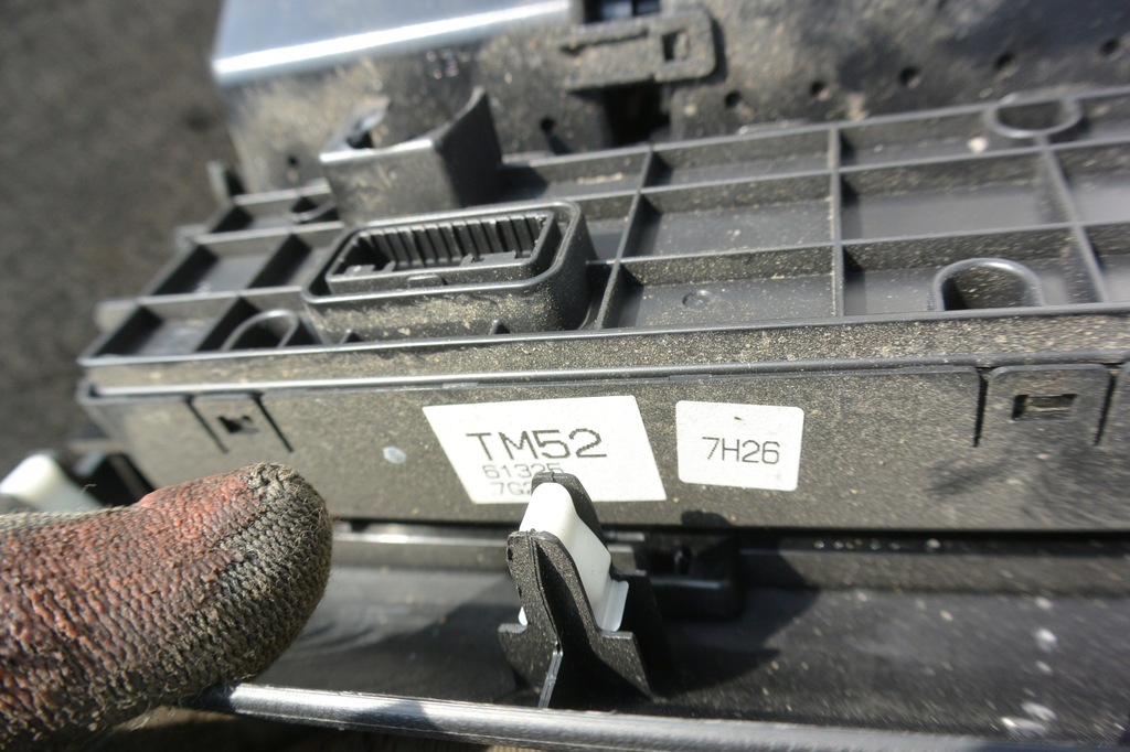 фото №13, Панель кондиционер решётка обдув туннель kpl mazda cx9