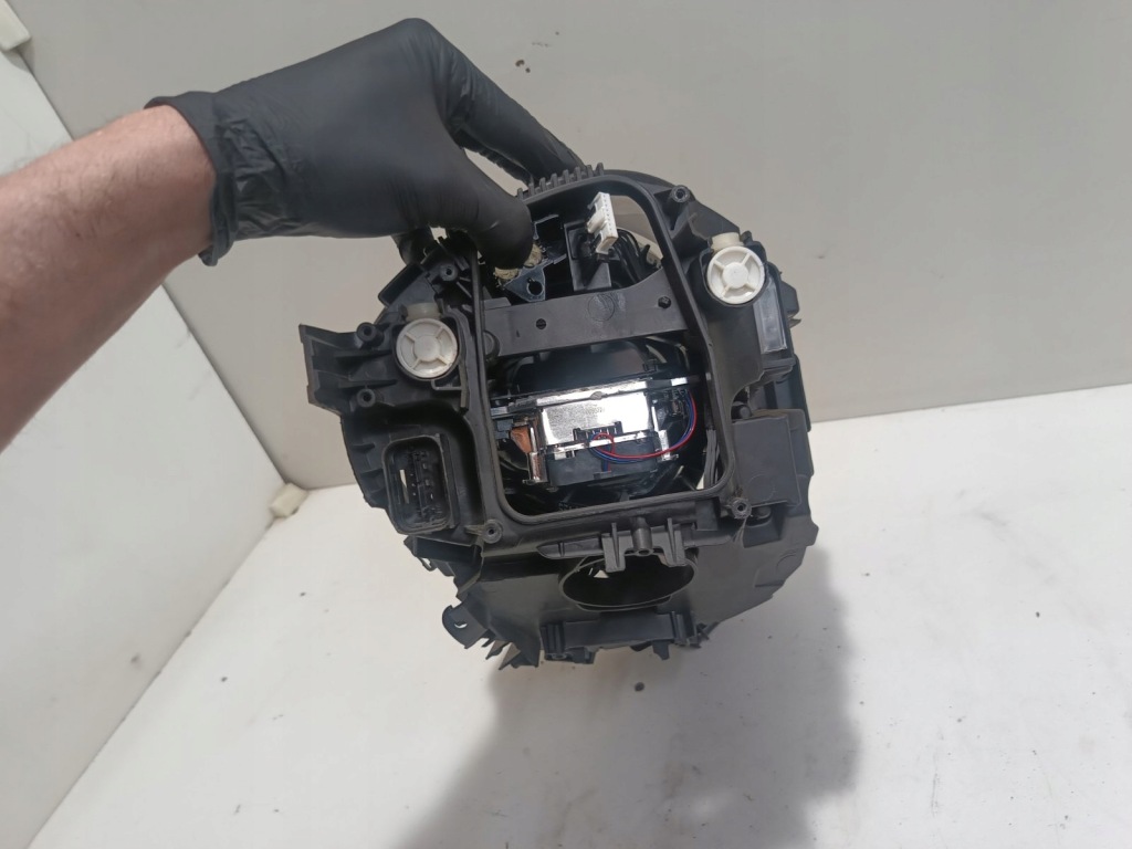 Фара передняя левая mini f55 f56 f57 рестайлинг  lci led черная черный 5a01961 Недорого