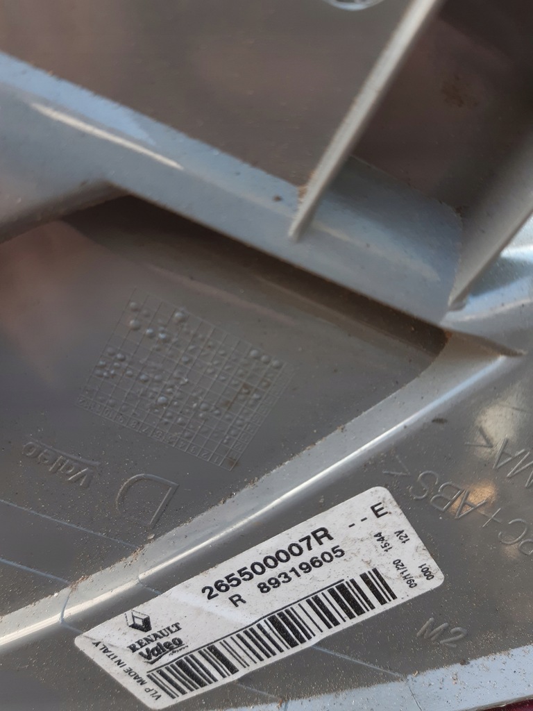 фото №5, Лампа правий задня 265500007r renault megane iii