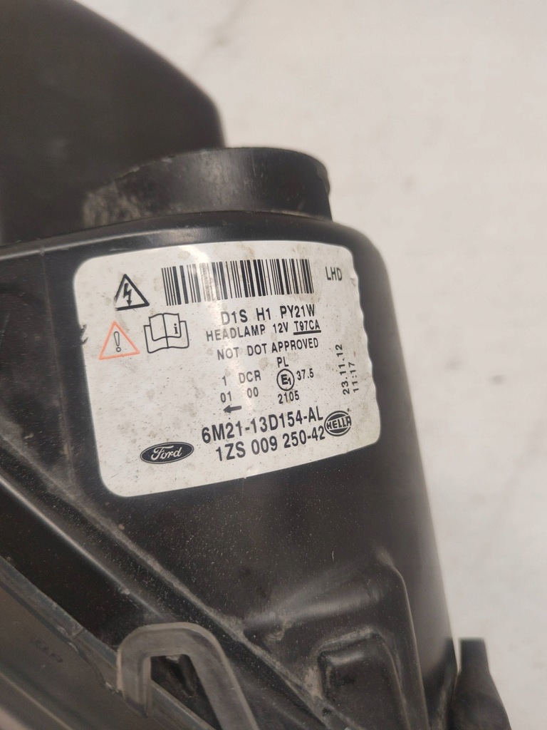 фото №8, Ford s-max mk1 ксенон перед сторона права 6m2113d154al