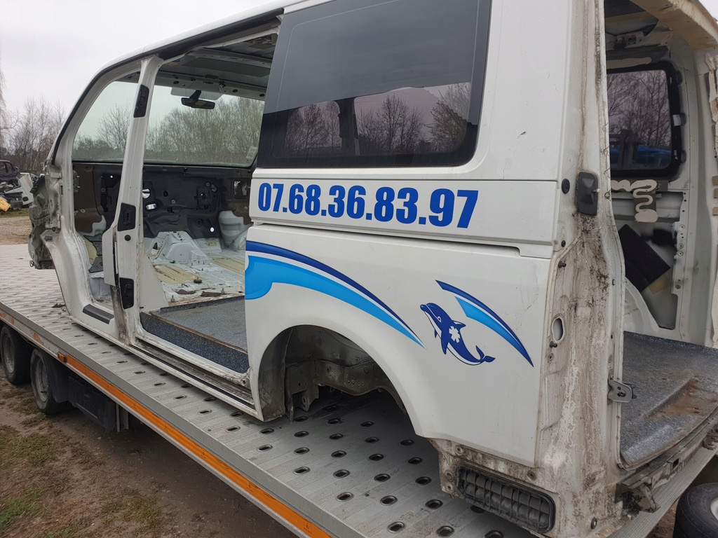 фото №8, Vw t6 чверть перед лонжерон крила задня дах pas задній