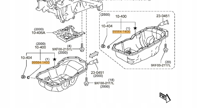 фото №1, Прокладка пробка слива масла mazda premacy, rx-7