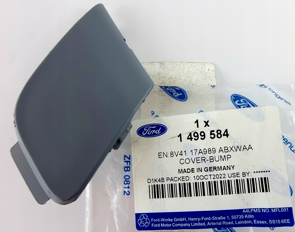 Заглушка фаркоп бампера перед ford kuga mk1 2008-12 Київ