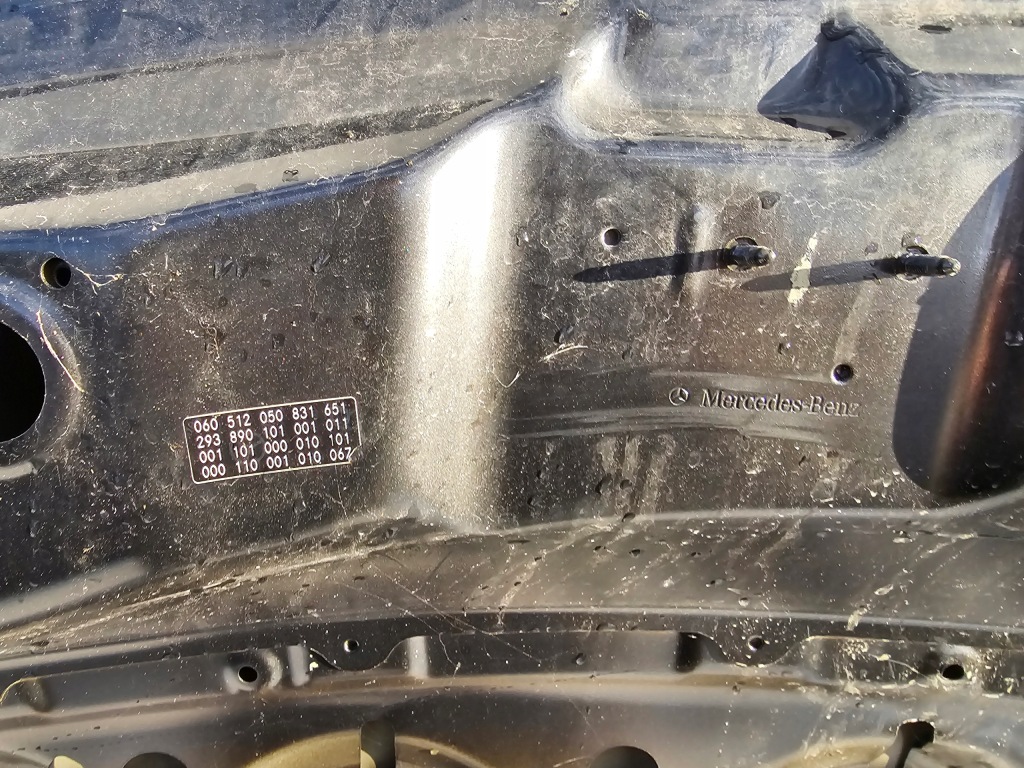 Капот mercedes eqc w293 293 a293 2019 - кришка двигуна Недорого