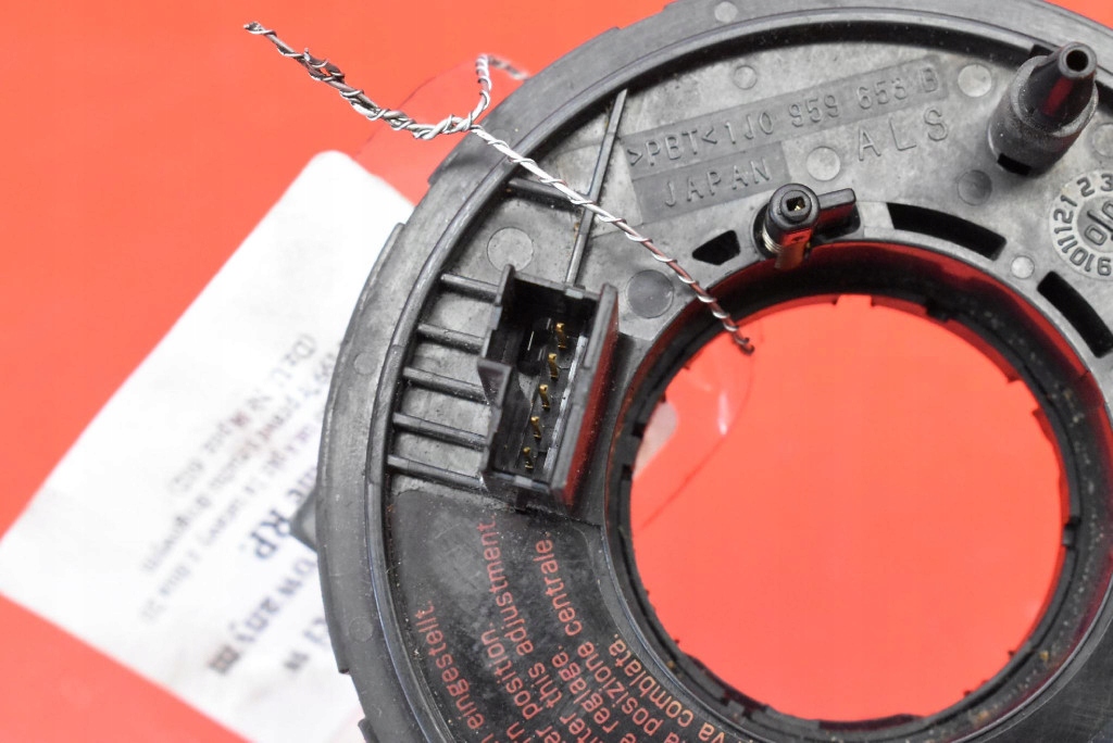 фото №7, Лента подушка безопасности шлейф 1j0959653b audi a6 c5 97-01