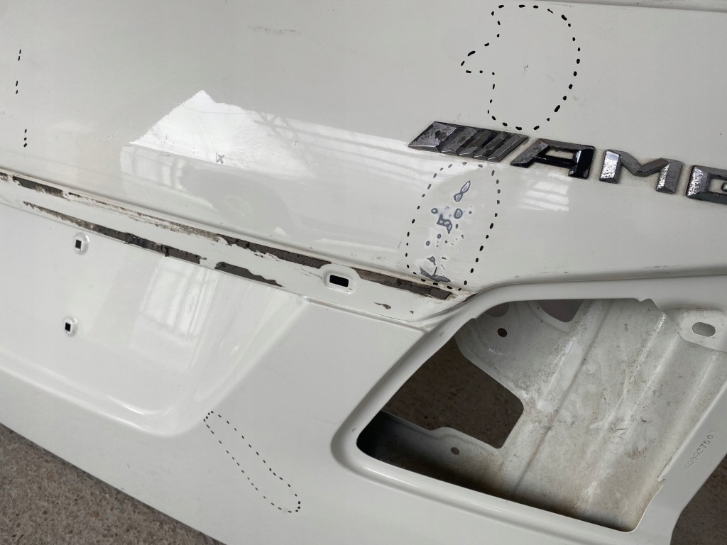 фото №14, Mercedes gl gls w166 кришка багажника багажника задня