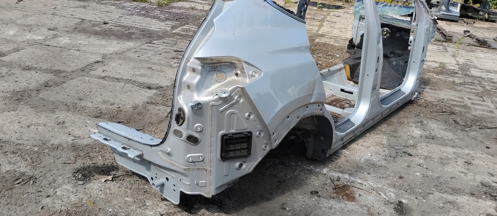 фото №6, Полный bok порог правый четверть блок двигателя средний крыло hyundai tucson iii 15-