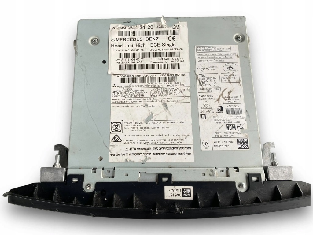 фото №5, Mercedes ml gle w166 w292 радіо navi head unit high 1669005420 #2