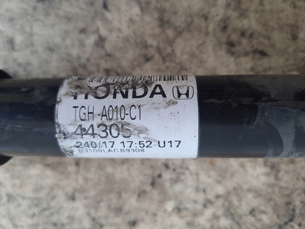 фото №3, Honda civic x type r 17- привідний вал ліва