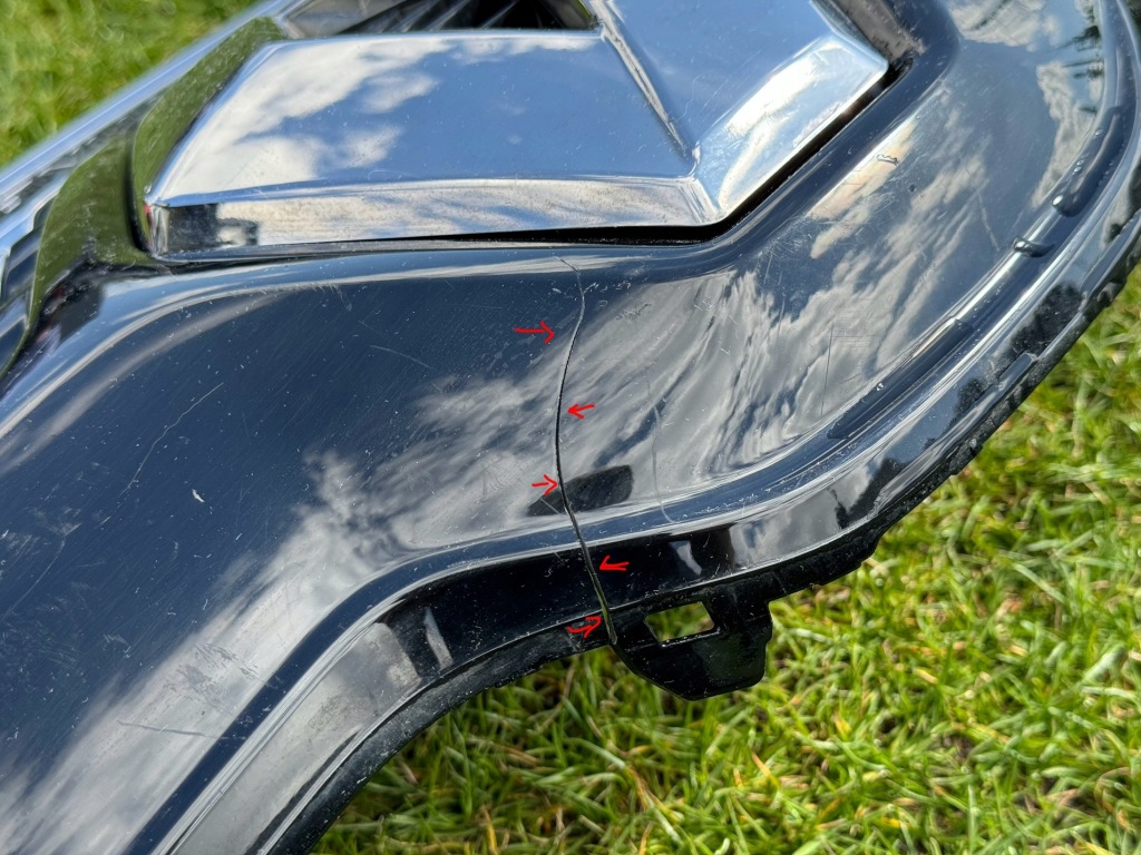 фото №6, Renault koleos initiale 2 ii 17- решітка радіатора хром решітка радіатора бампера передня перед