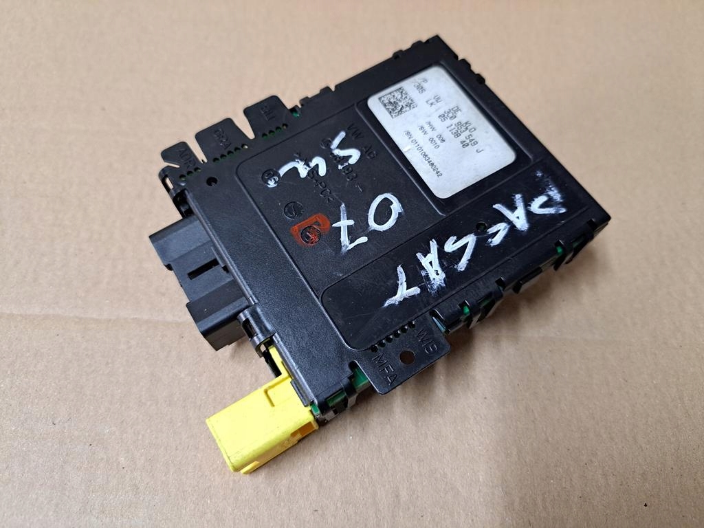 фото №1, Модуль поворота руля vw passat 3c0953549j