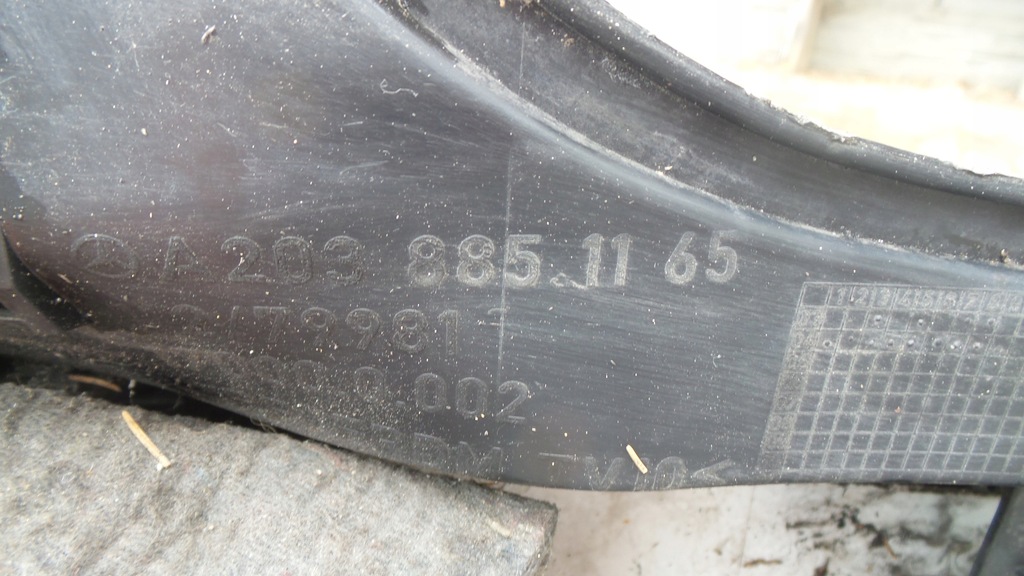 фото №8, Бампер задний mercedes w203 lift coupe 3 d c775